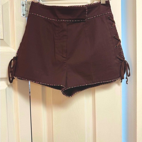 Missoni Luxe High Waist Brown Women's Shorts - Picture 1 of 3